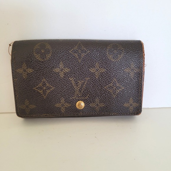 Louis Vuitton Handbags - Louis Vuitton Monogram Canvas Portefeuille Tresor Etui Wallet Brown Vintage